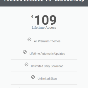 themes lifetime vip membership