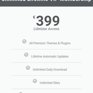unlimited lifetime vip membership
