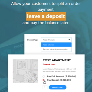 yith woocommerce deposits and down payments premium
