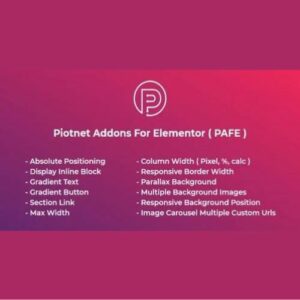 piotnet addons for elementor pro