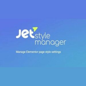 jet style manager for elementor