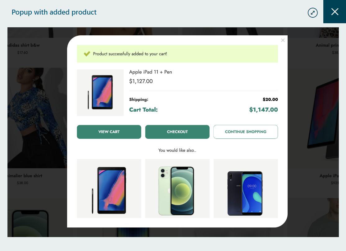 YITH WooCommerce Added to Cart Popup Premium - Image 2