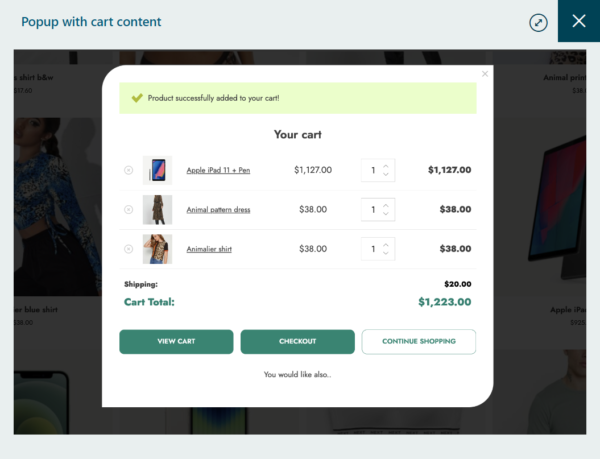yith woocommerce added to cart popup premium2