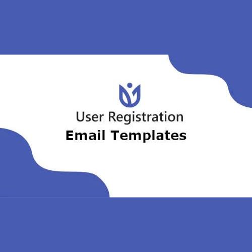 User Registration Email Templates