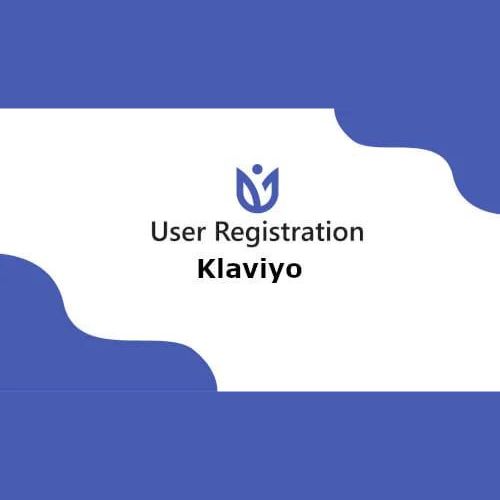 User Registration Klaviyo