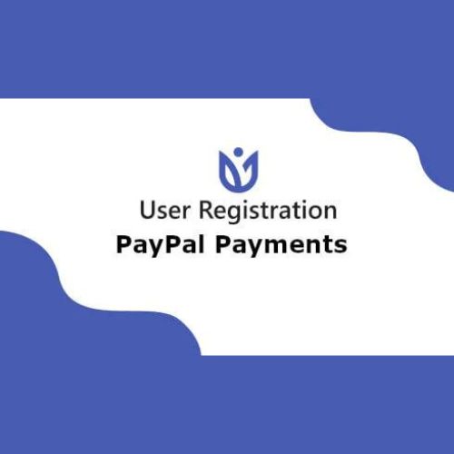 User Registration PayPal Payments