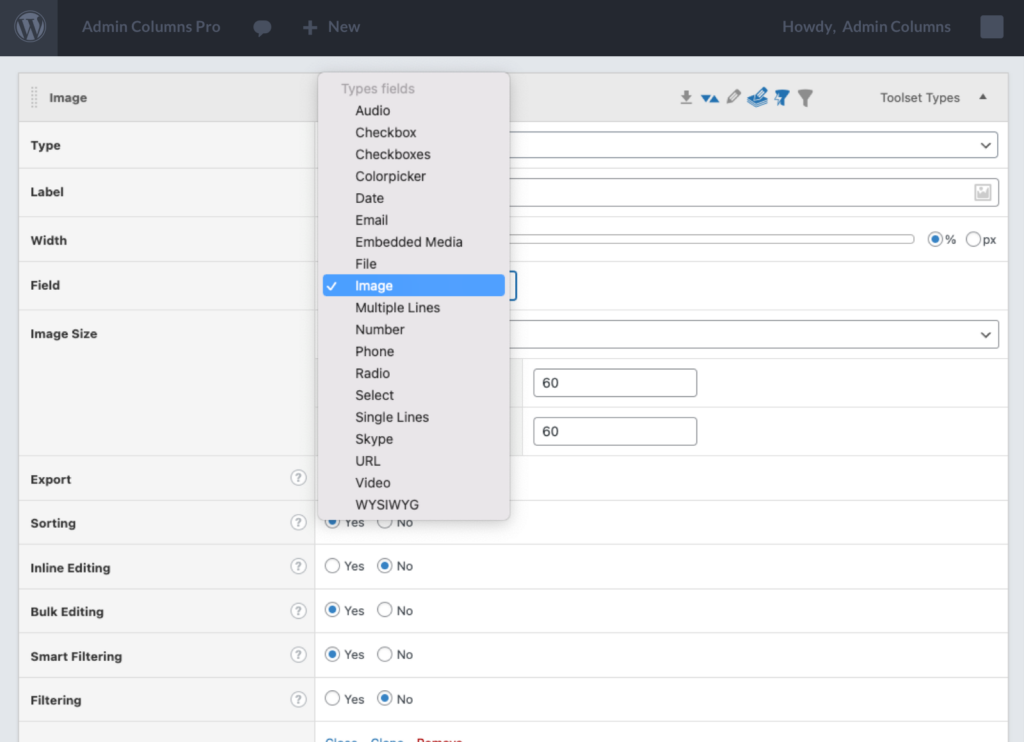 Admin Columns Pro Toolset Types | Gpl WordPress | GPLPlugins