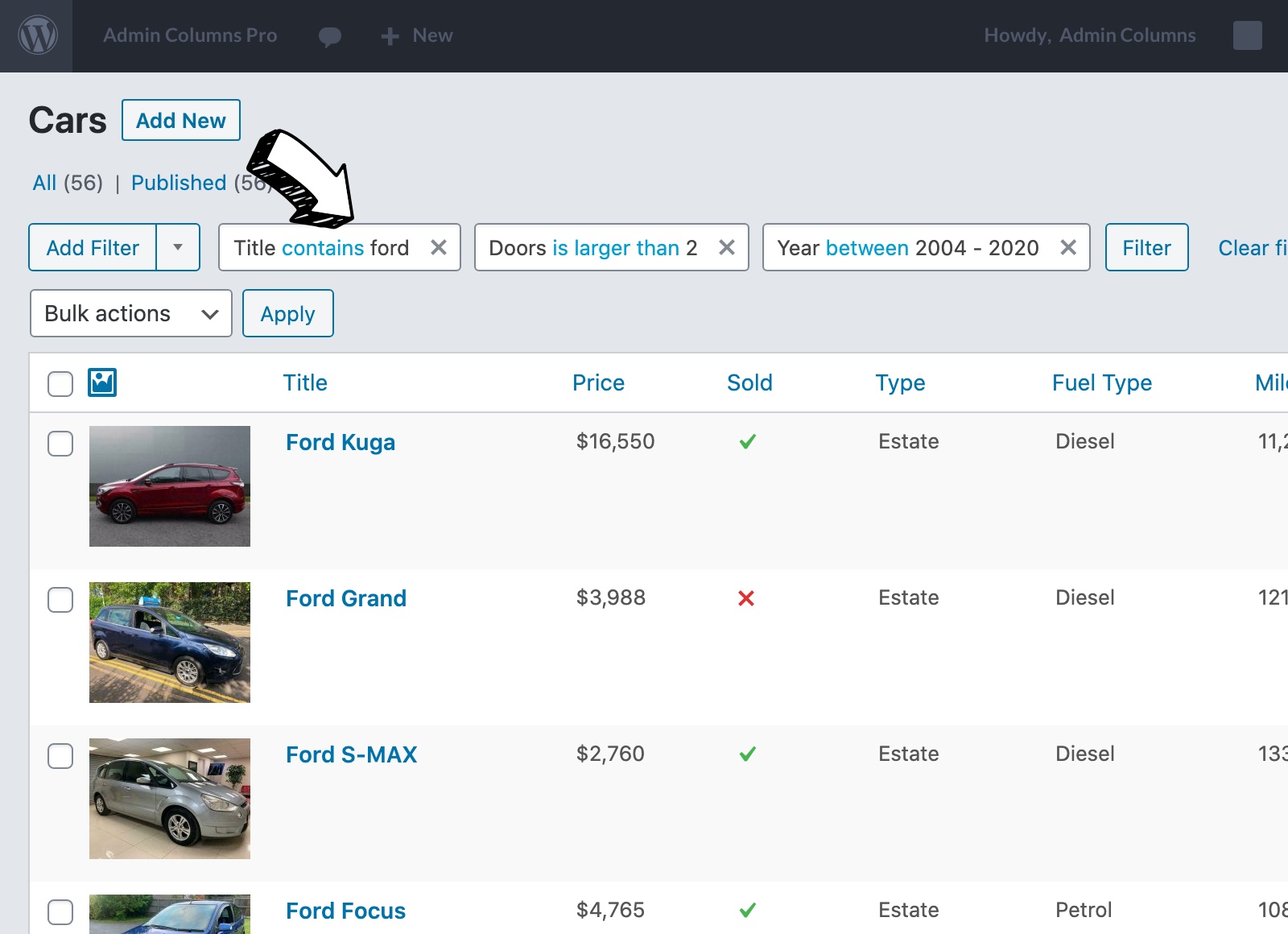 Admin Columns Pro Toolset Types - Image 6