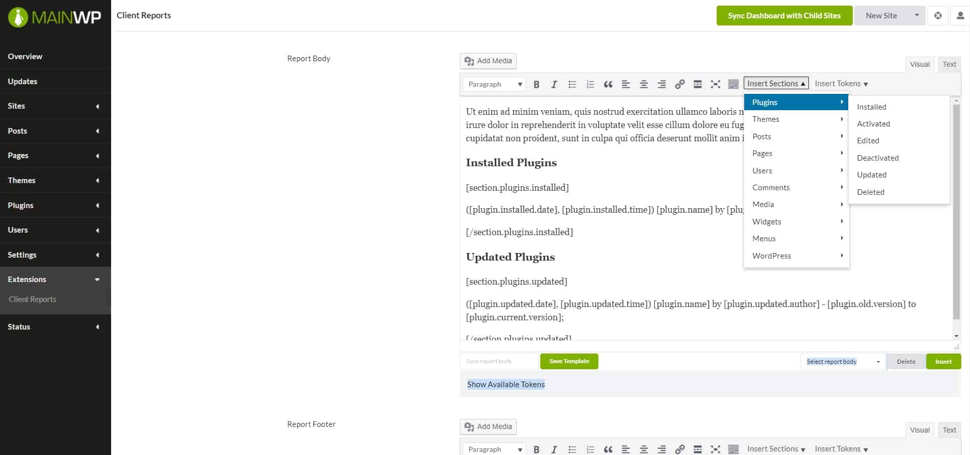 MainWP Client Reports - Image 2