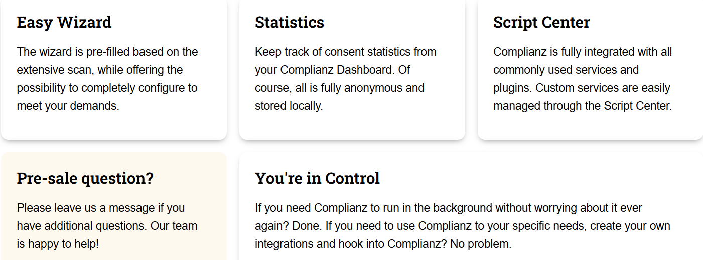 Complianz Privacy GDPR Suite - Image 3