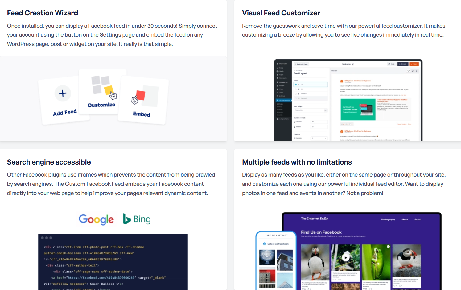 Custom Facebook Feed Pro Carousel Addon - Image 2