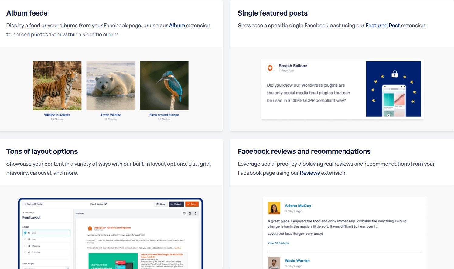 Custom Facebook Feed Pro Carousel Addon - Image 5