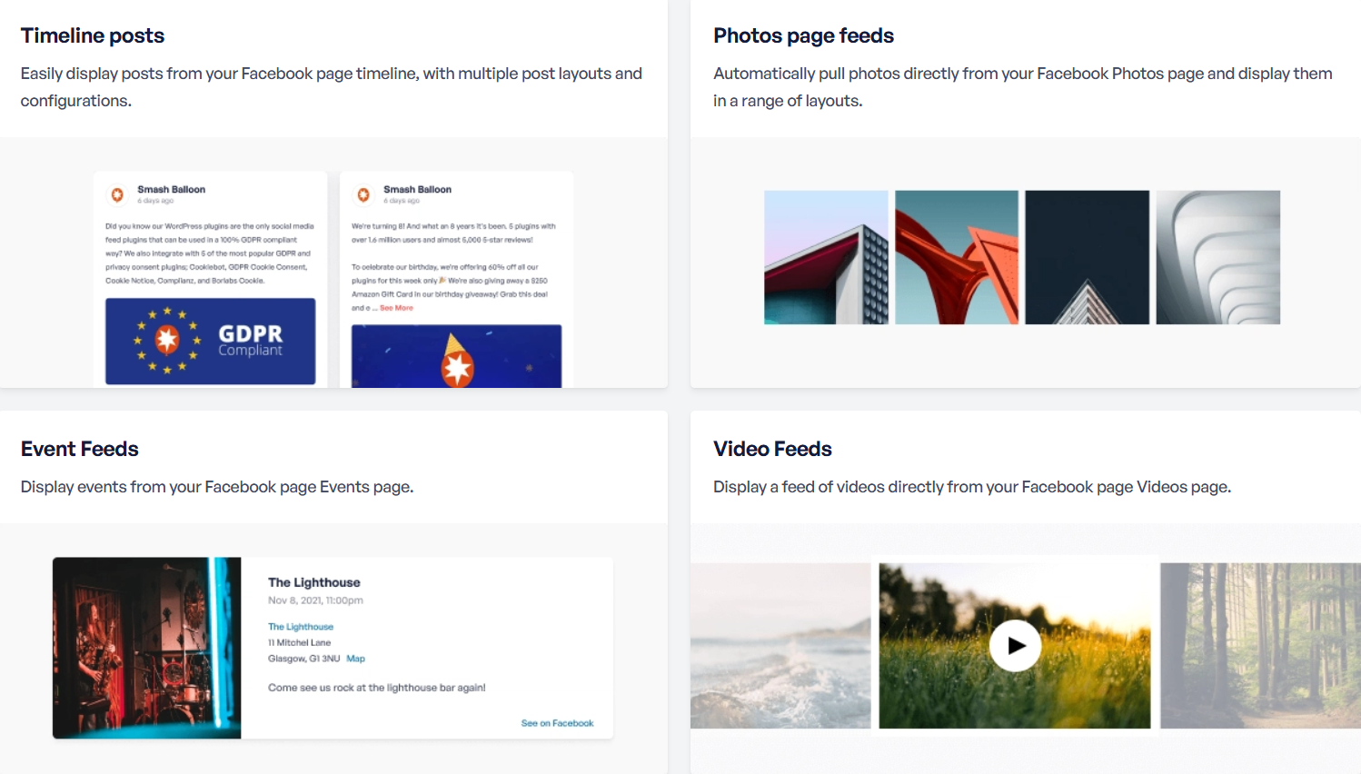 Custom Facebook Feed Pro Multifeed Addon - Image 4