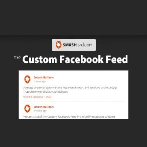 Smash Balloon Custom Facebook Feed Pro